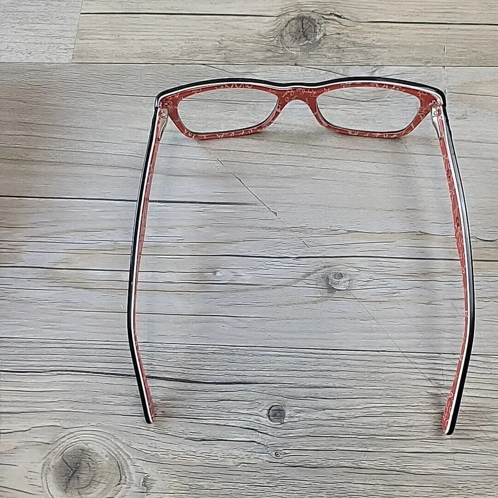 Ray-Ban RB5228 2479 Black/ Red White Logo‎ Eyeglasses FRAMES ONLY 50-17 140